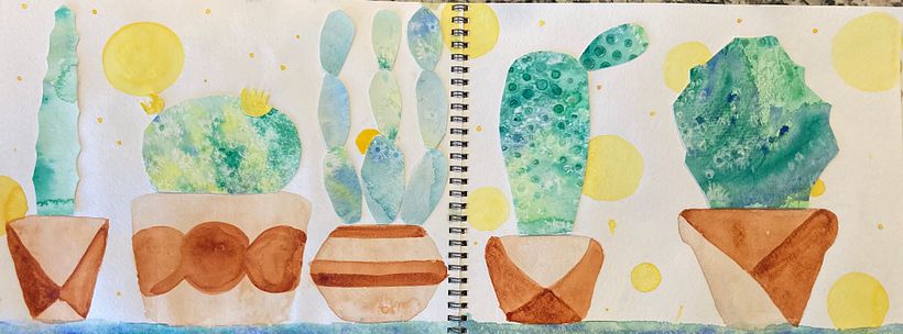 My project for course: Creative Watercolor Sketching for Beginners 9