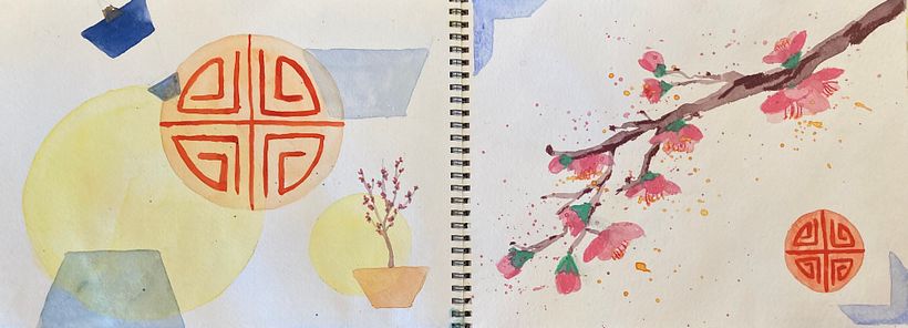 My project for course: Creative Watercolor Sketching for Beginners 7