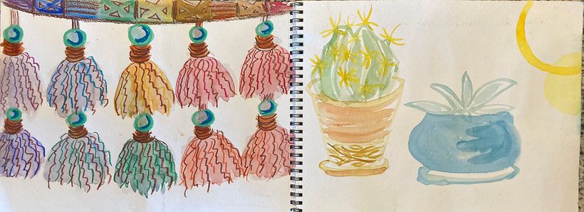 My project for course: Creative Watercolor Sketching for Beginners 2