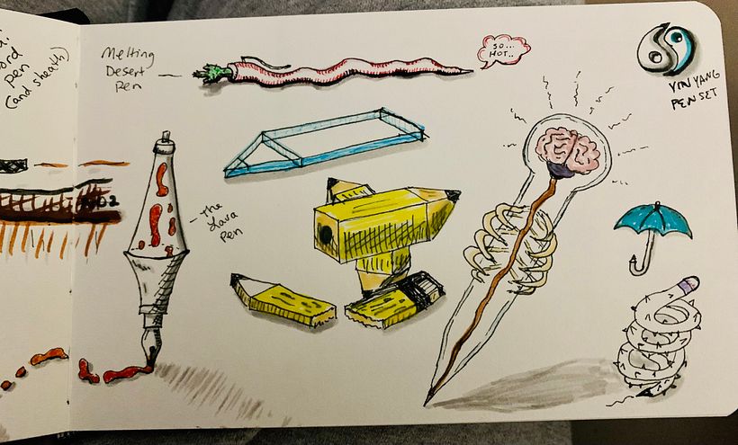My project in The Art of Sketching: Transform Your Doodles into Art course - https://www.domestika.org/es/MattiasAdolfssonxDomestika 8