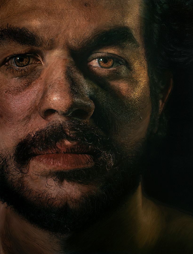 SUPERIMAGEM IV: Cativo - Óleo sobre tela, 2019