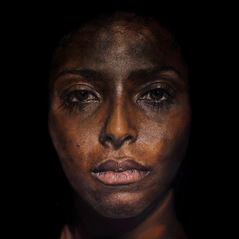 SUPERIMAGEM I: Sólido - Óleo sobre tela, 2017