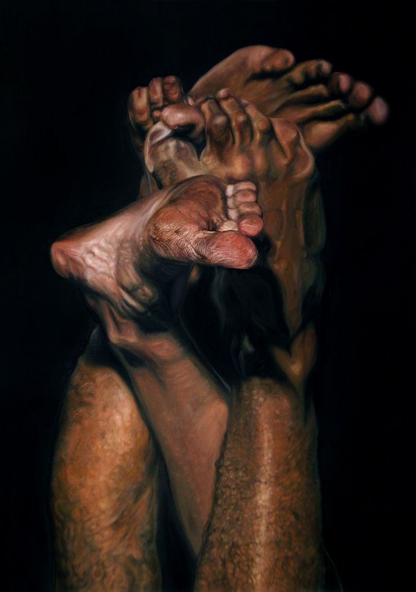 Murundu, 100x70cm, Óleo sobre tela, 2017