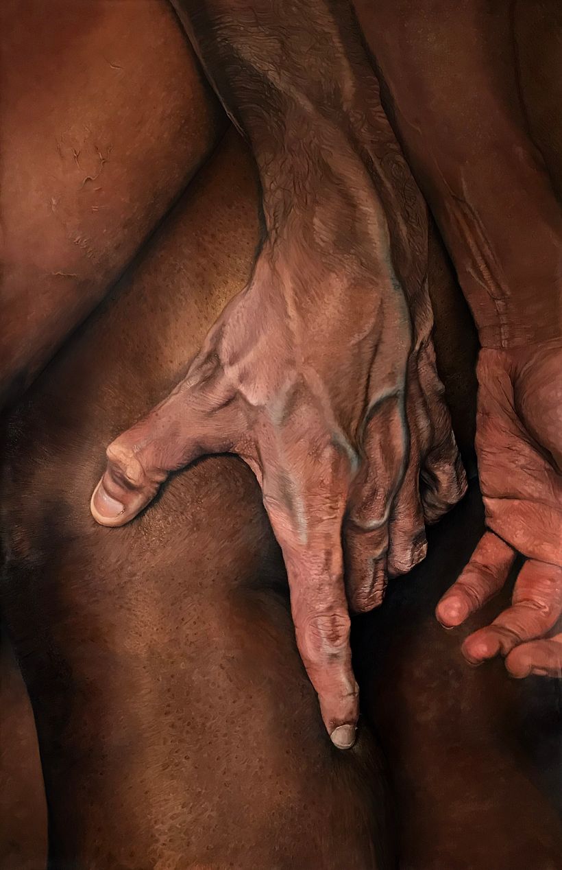 Vias, 235x190cm, Óleo sobre tela, 2018