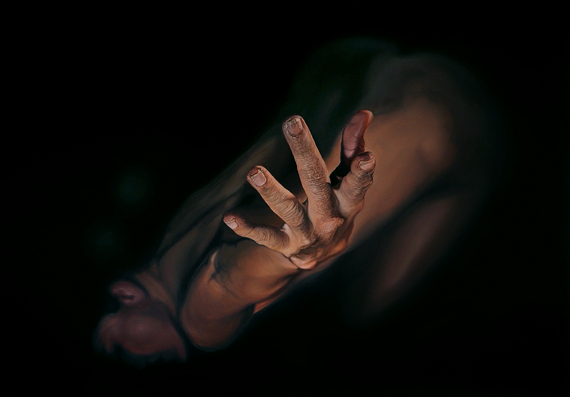 Rogo, 100x70cm, Óleo sobre tela, 2018
