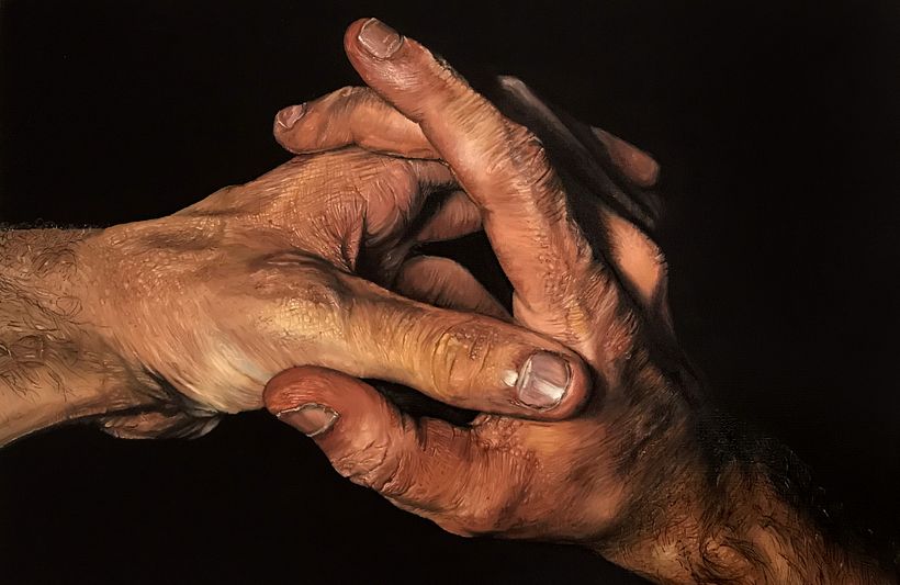 Rogo, 60x40cm, Óleo sobre tela, 2018