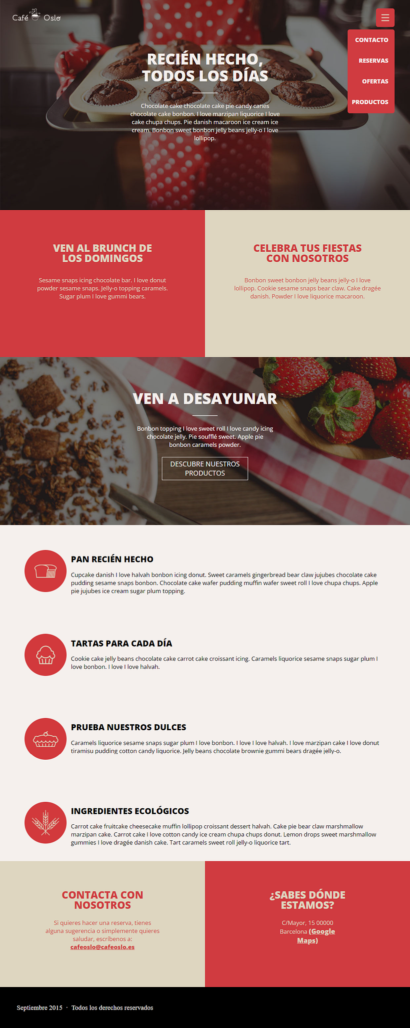 Para pantalla intermedia
