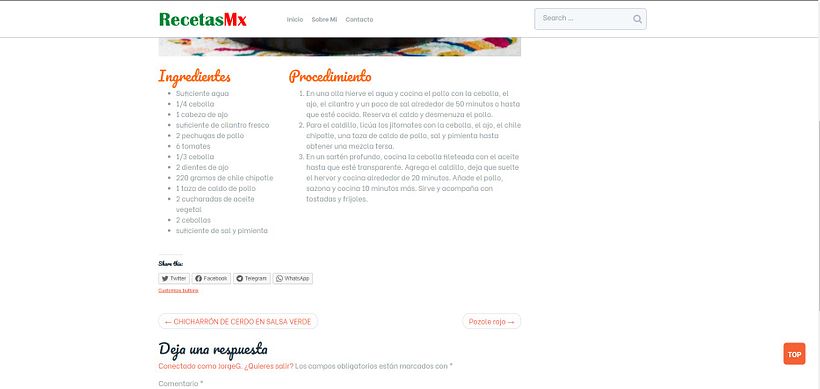 Mi Proyecto del curso: Creación de una web profesional con WordPress 8
