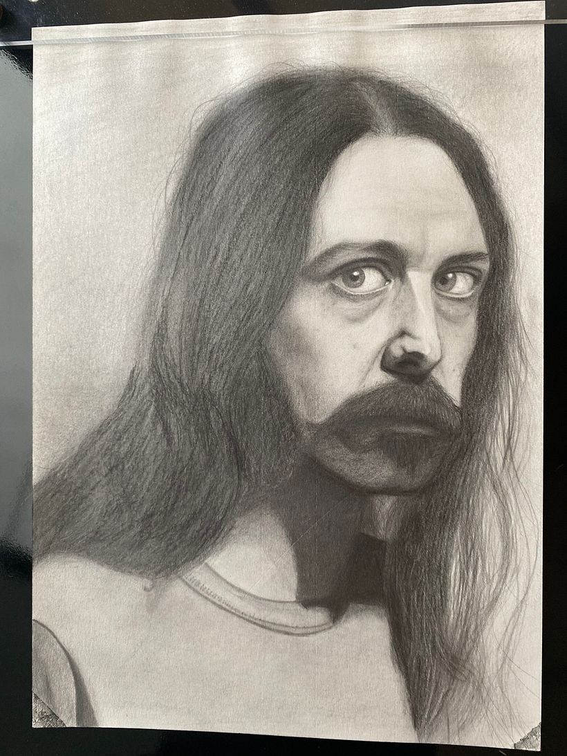 Meu projeto do curso: Retrato realista com lápis grafite 8