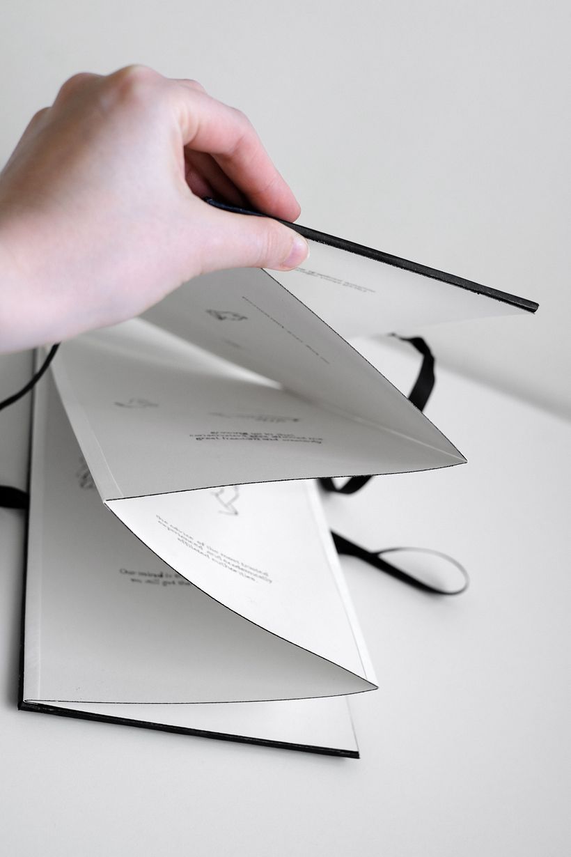 My project for course: Bookbinding of Your Artwork without Folds [Woman's Handbook]  10