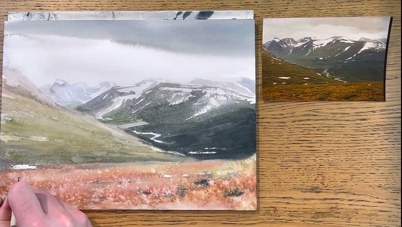 Sign your painting 