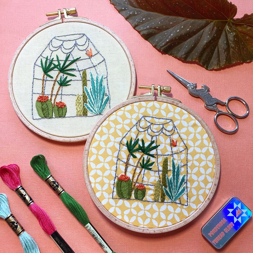 Plant Inspired Embroidery 5