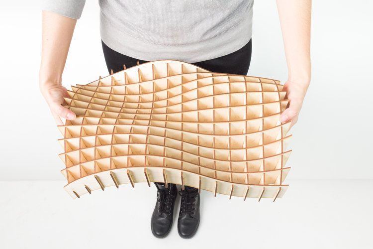 Hokusai Wave made with Grasshopper 3D 4