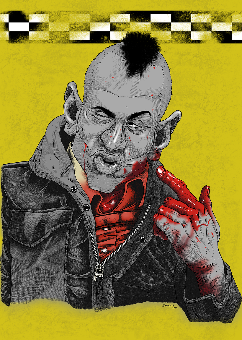 TRAVIS BICKLE - TAXI DRIVER 3