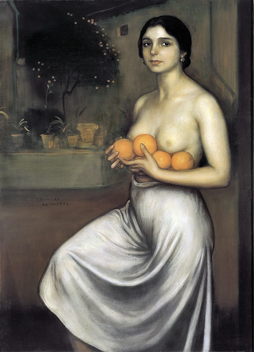 Orangen und Zitronen, ein Werk von Julio Romero de Torres.
