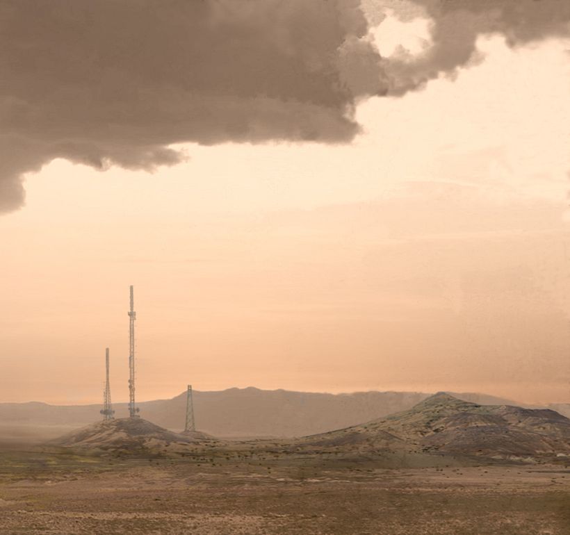 Detalle del Matte Painting