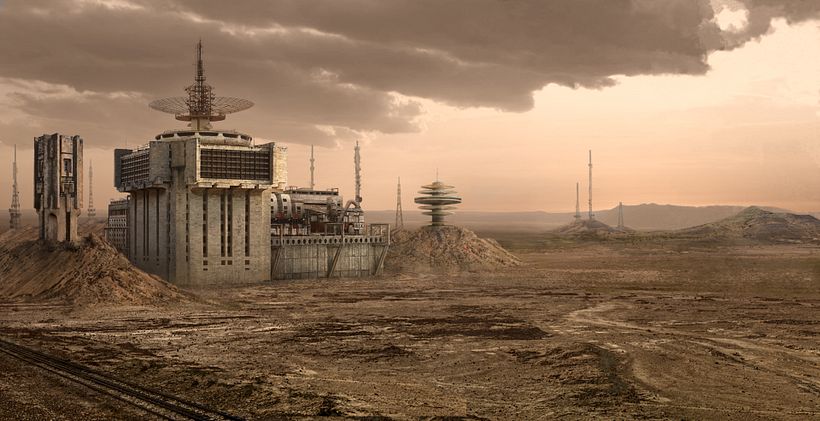 Matte Painting. Tanzania año 2042 5