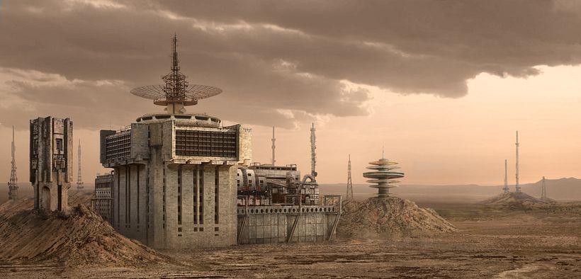 Detalle del Matte Painting