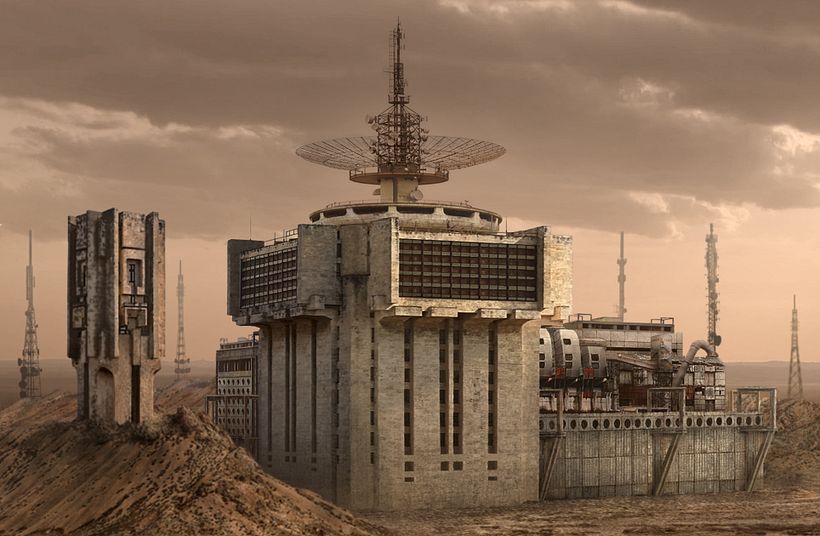 Detalle del Matte Painting