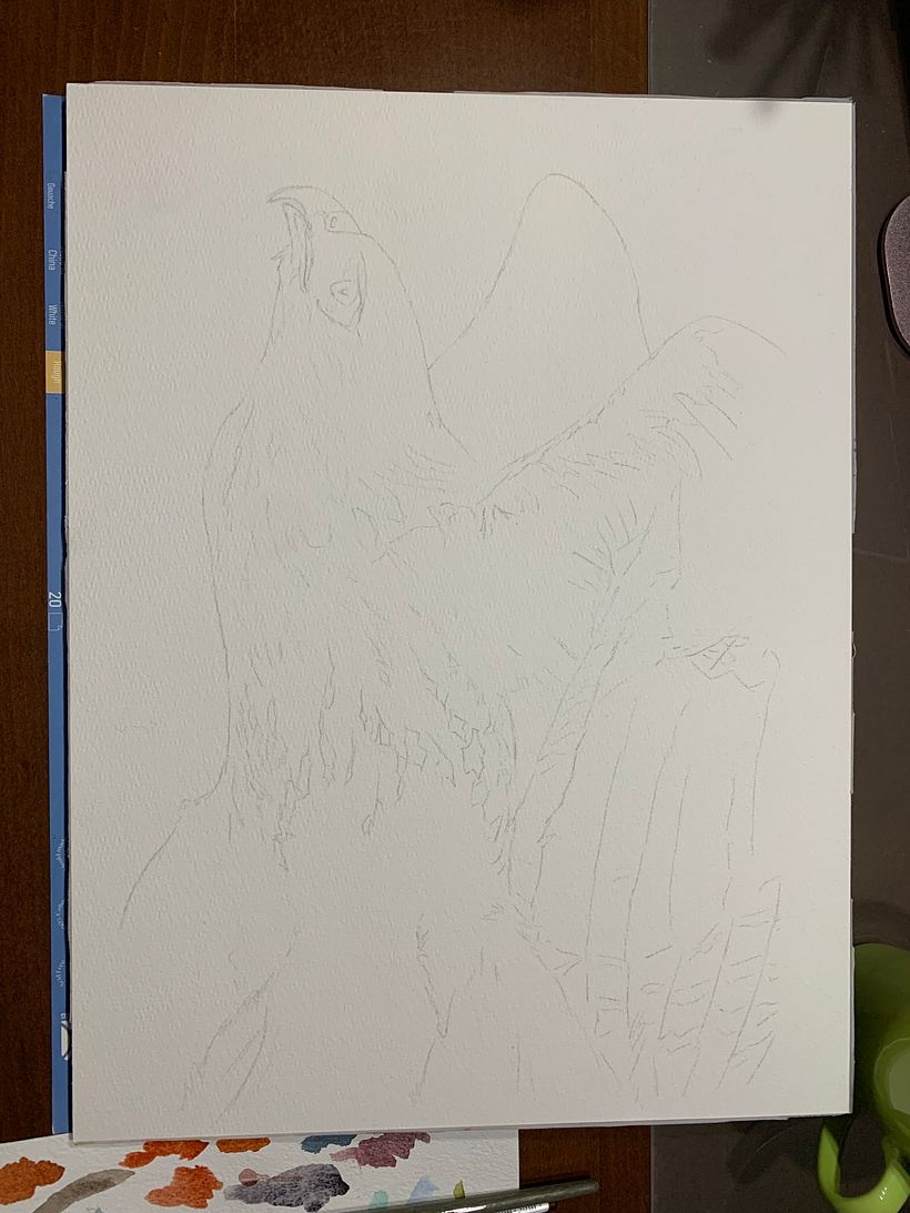 Boceto a lápiz 