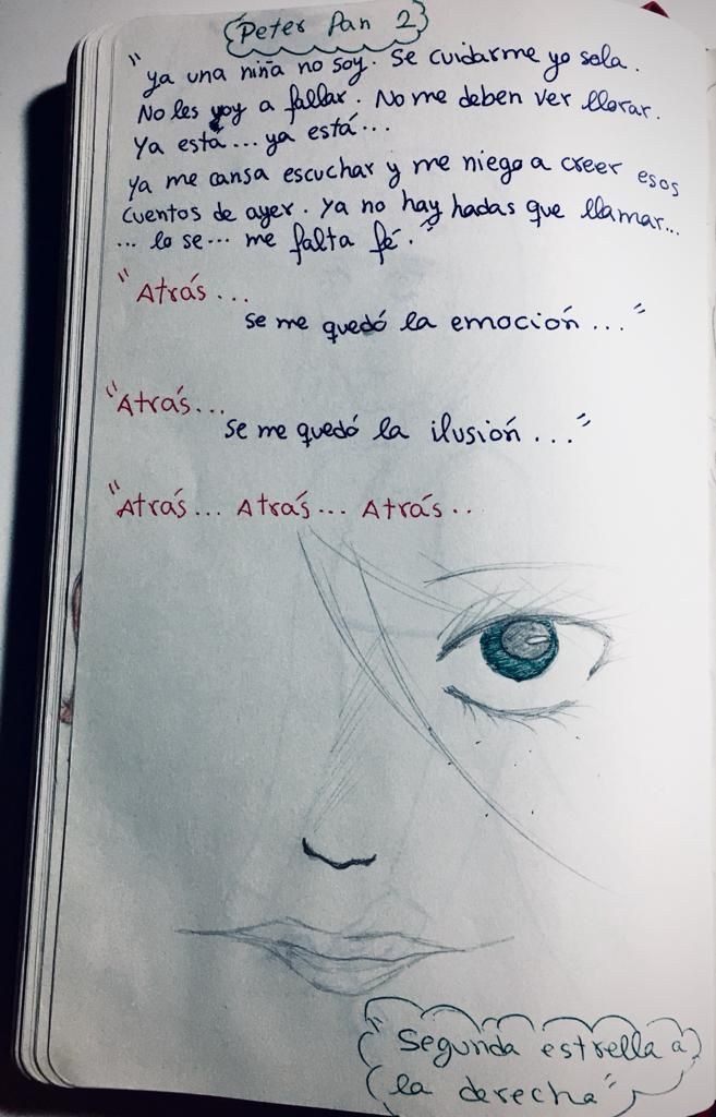 9. Peter Pan 2: Canción con la que me identificaba cuando sentía que mi mundo se hacía añicos y yo no sabía como protegerlo.
