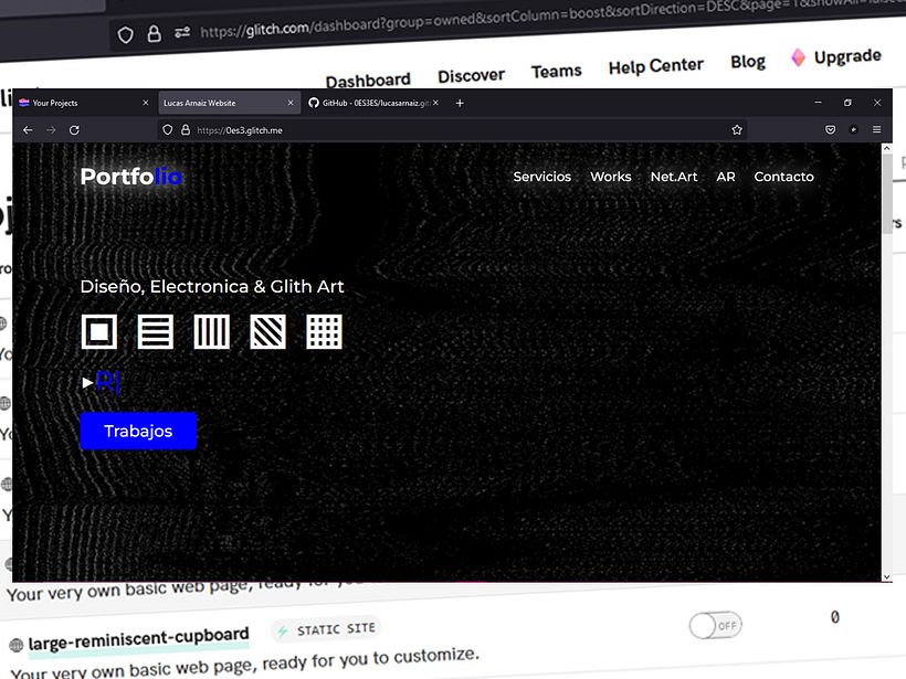 Diseño web creativo: LucasArnaiz_Portfolio 4