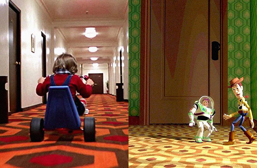 Toy Story reference to The Shining
