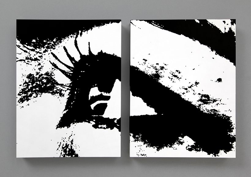 Book design for "Not Seen" by Robert Bösch 2