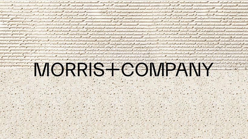 Rebrand for architects Morris + Company - Tasarım
