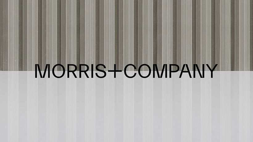 Rebrand for architects Morris + Company - Tasarım