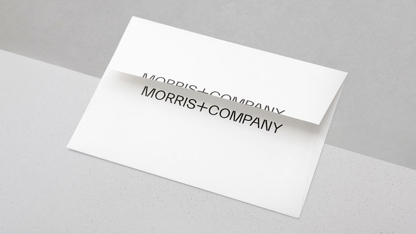 Rebrand for architects Morris + Company - Tasarım