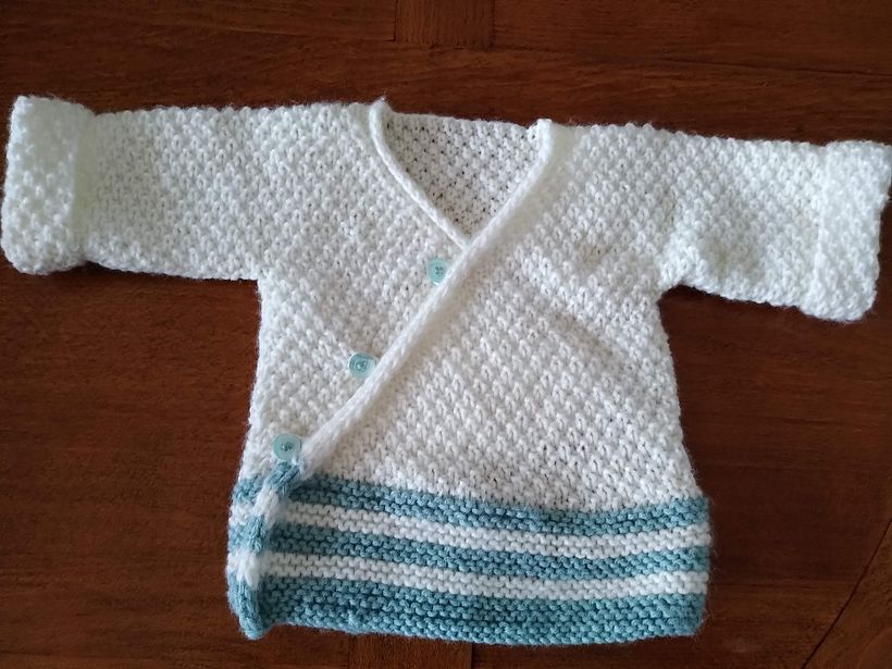 Meu projeto do curso: Tricô para roupas infantis 1