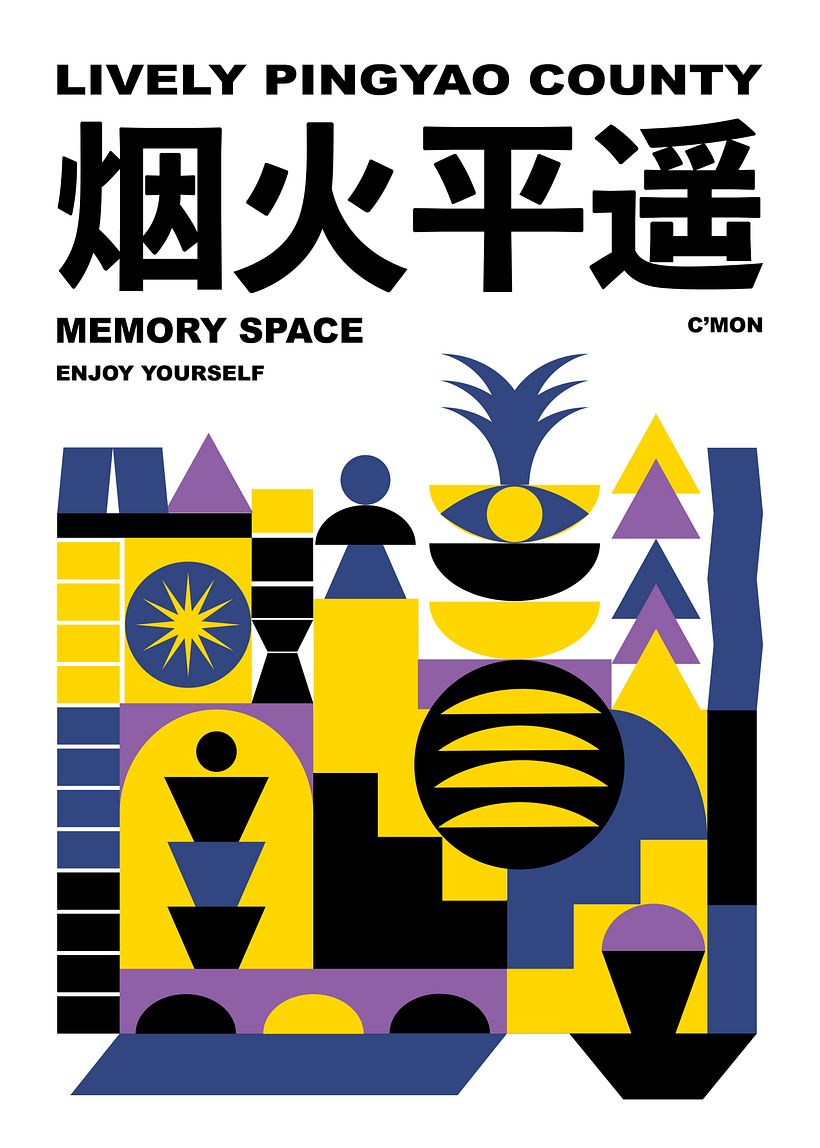 My project for course: Visual Identity Design: Clean and Simple Geometry 7