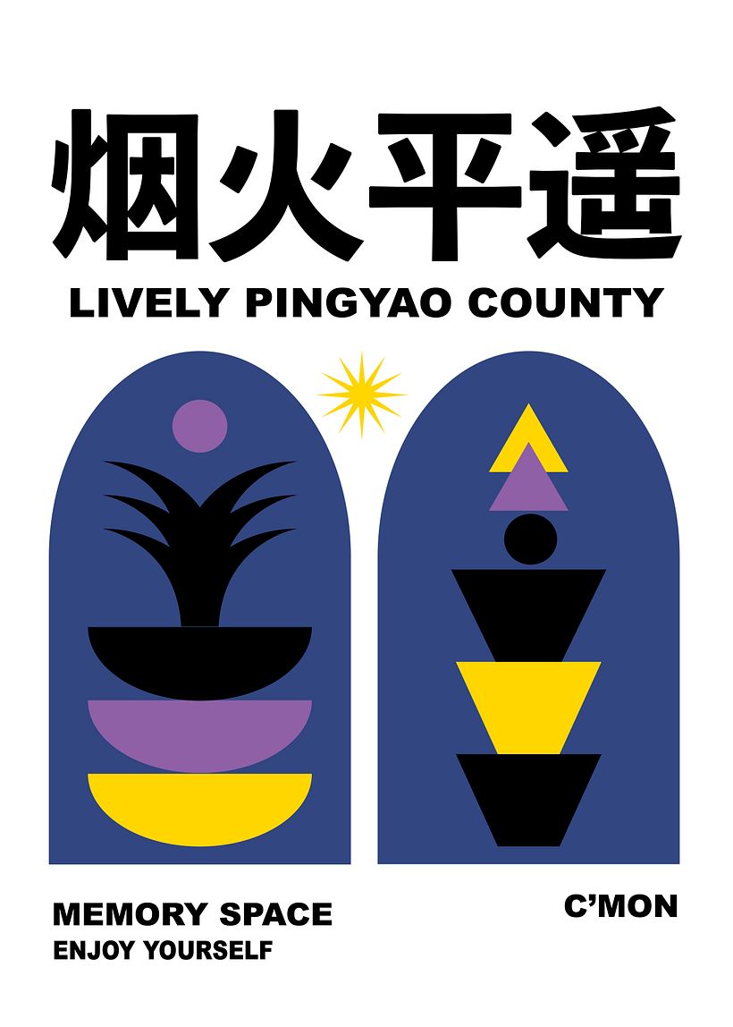 My project for course: Visual Identity Design: Clean and Simple Geometry 8