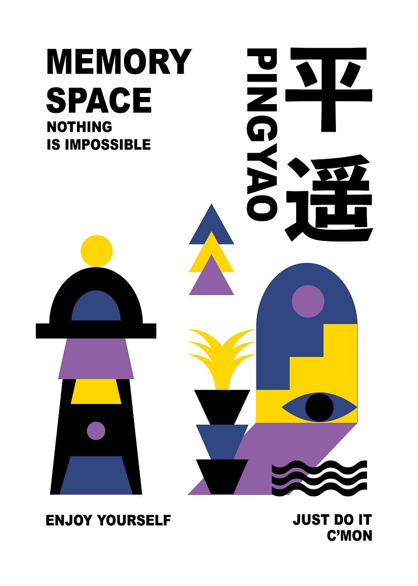 My project for course: Visual Identity Design: Clean and Simple Geometry 9