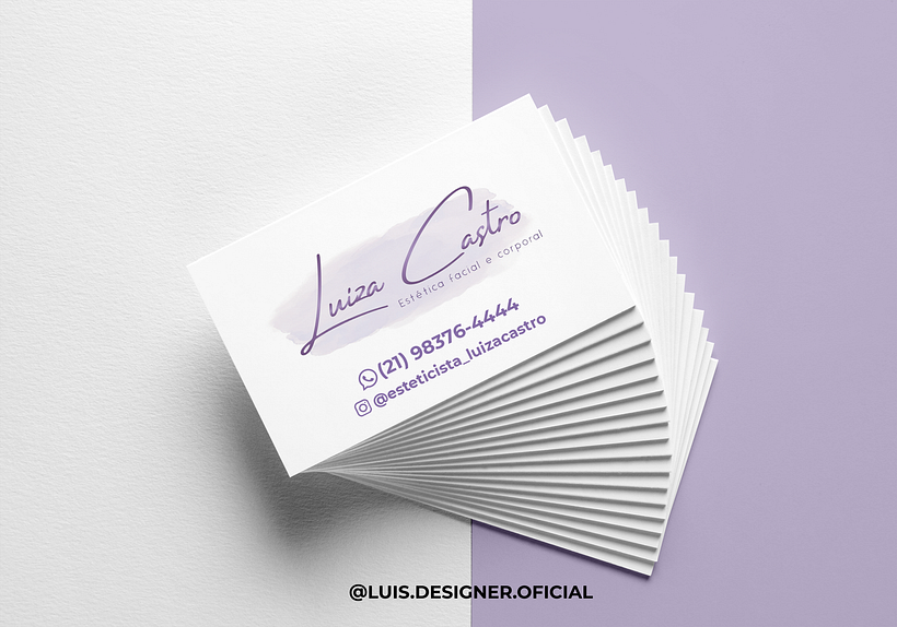 Cartões de Visita Produzidos em 2021 2