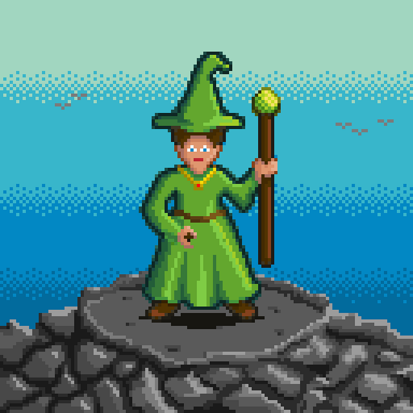 My project for course: Introduction to Character Design in Pixel Art 3