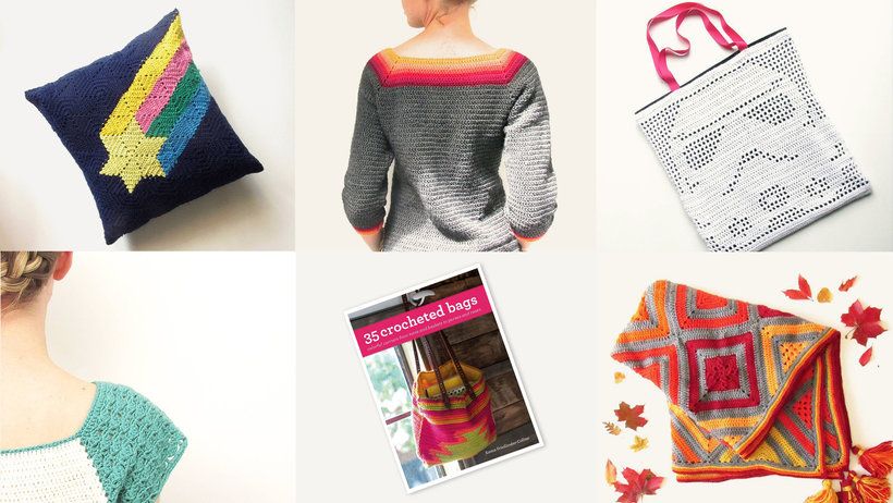 Proyectos “upcycle” con crochet de Emma Friedlander-Collins.