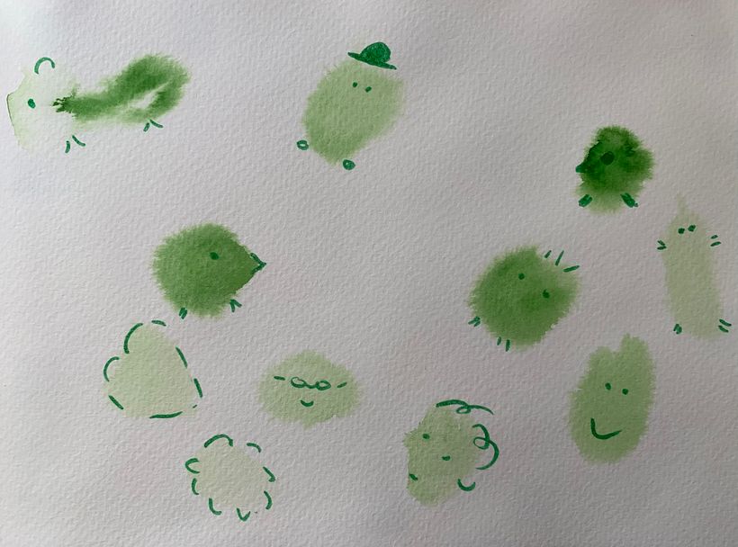 Loved these little creatures that came to life