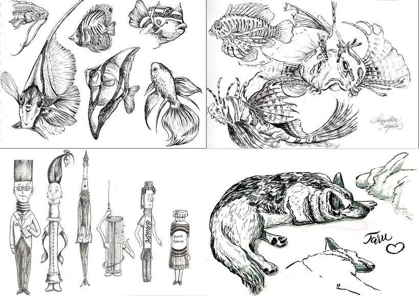 Mój projekt z kursu: Codzienne szkicowanie jako twórcza inspiracja 5