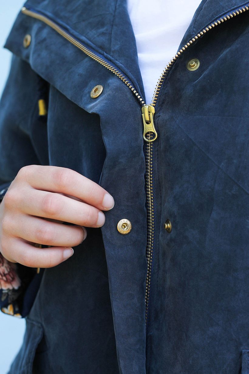 DIY Jacket // Flower Power 5