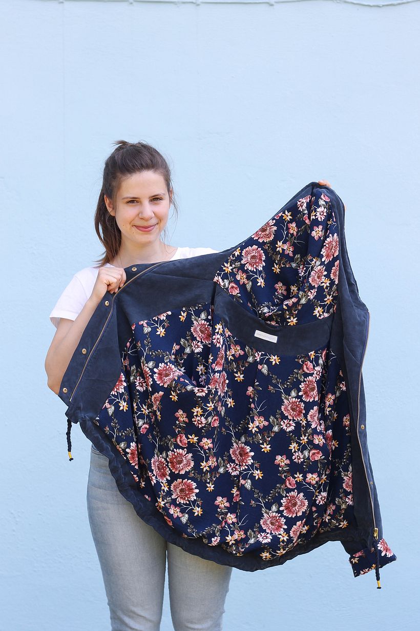 DIY Jacket // Flower Power 4