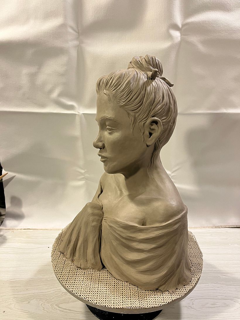 My project for course: Introduction to Clay Figurative Sculpture 3
