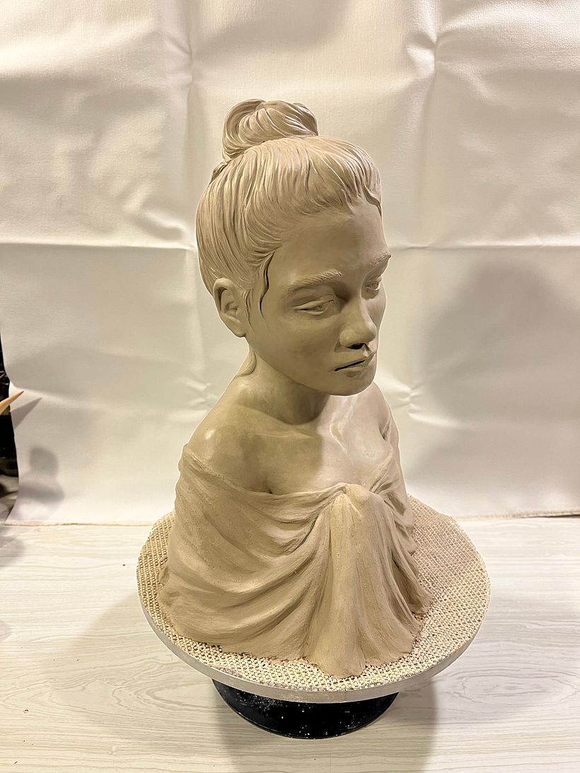My project for course: Introduction to Clay Figurative Sculpture 5