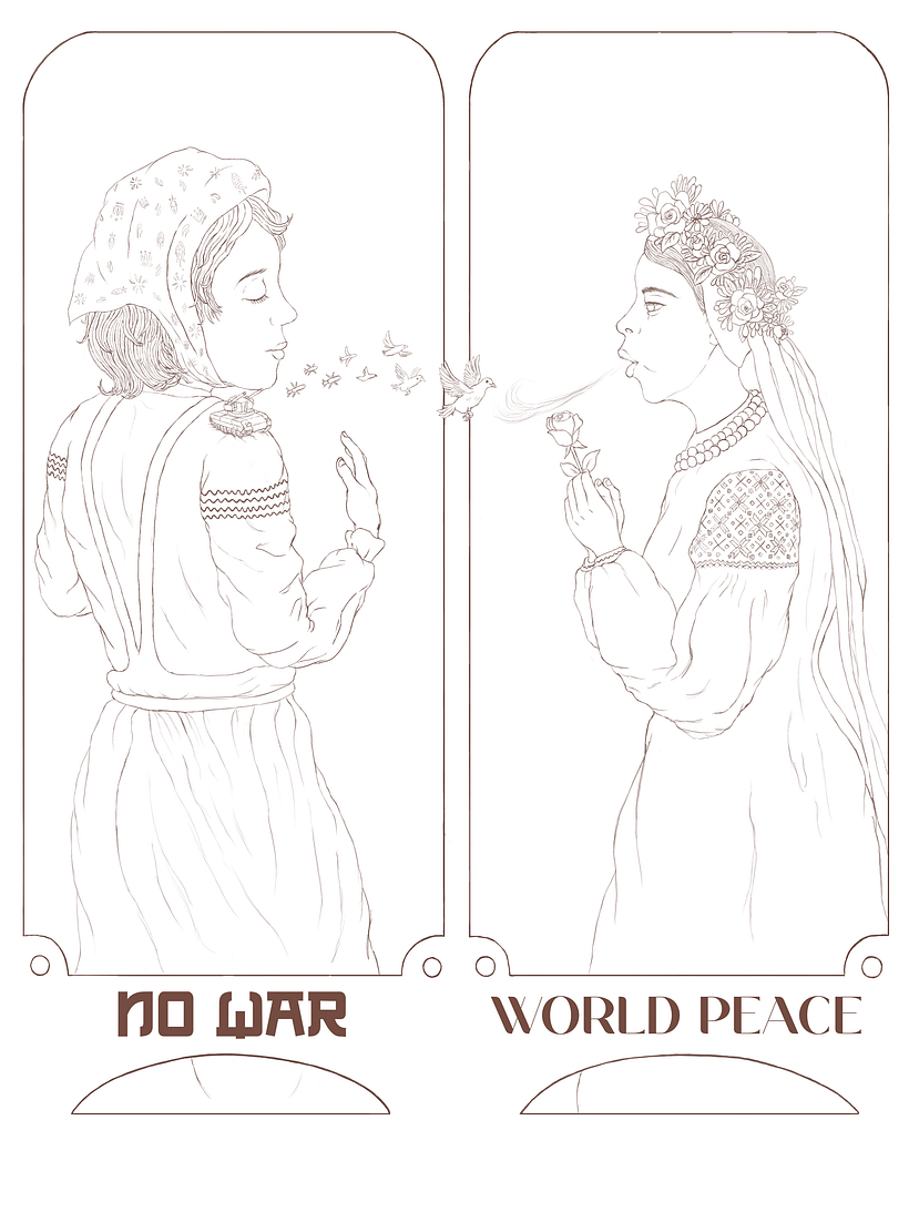 My project for course: Character-Driven Illustration: Drawing from Imagination 2