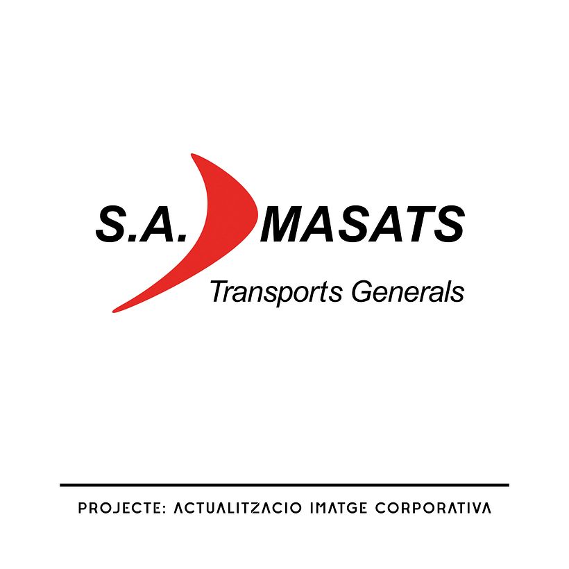 S.A. Masats Transports Generals. Projecte: Actualització Imatge Corporativa 1