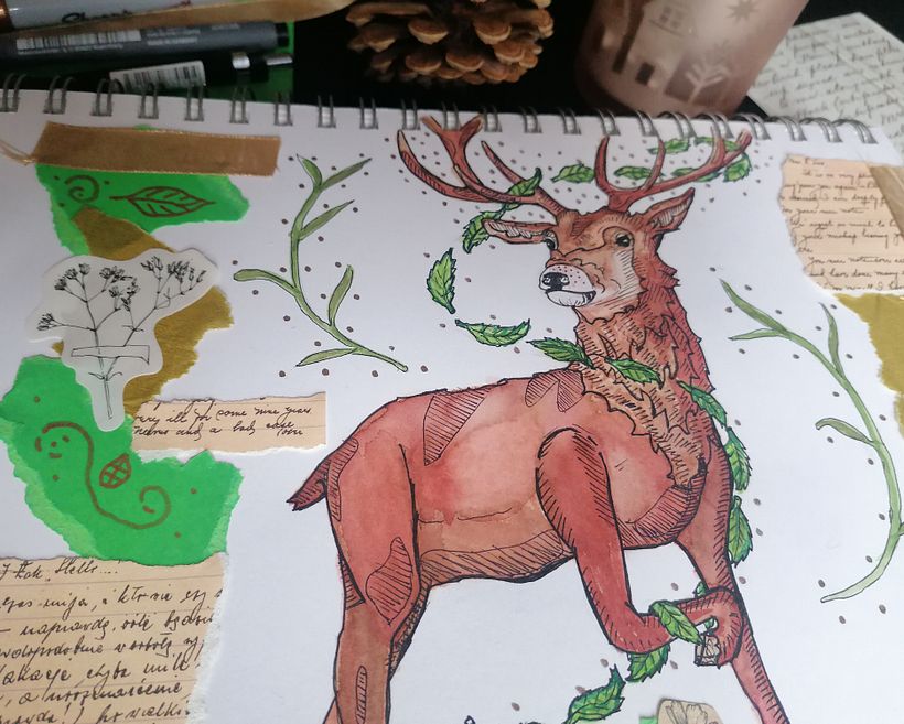 My project for course: Animal Illustration: Capturing Wildlife in a Sketchbook 3