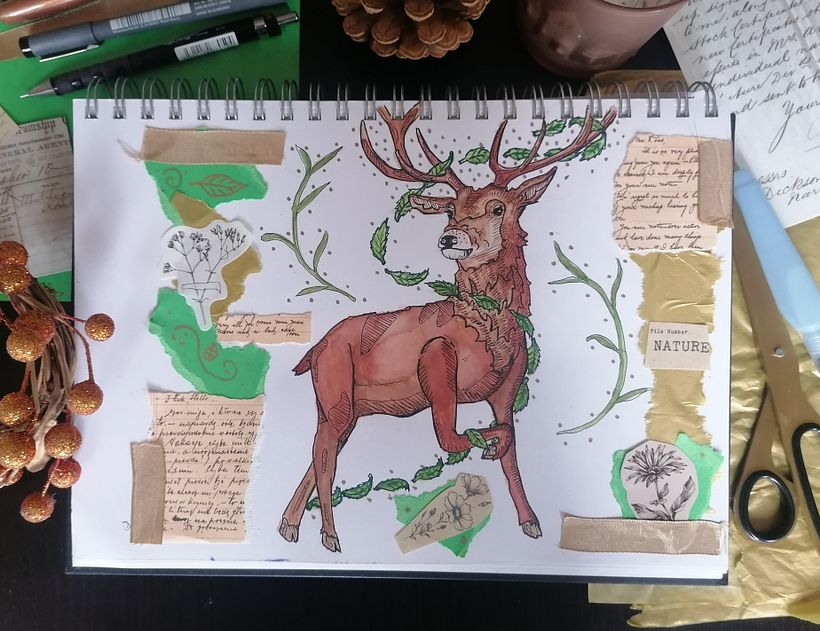 My project for course: Animal Illustration: Capturing Wildlife in a Sketchbook 4