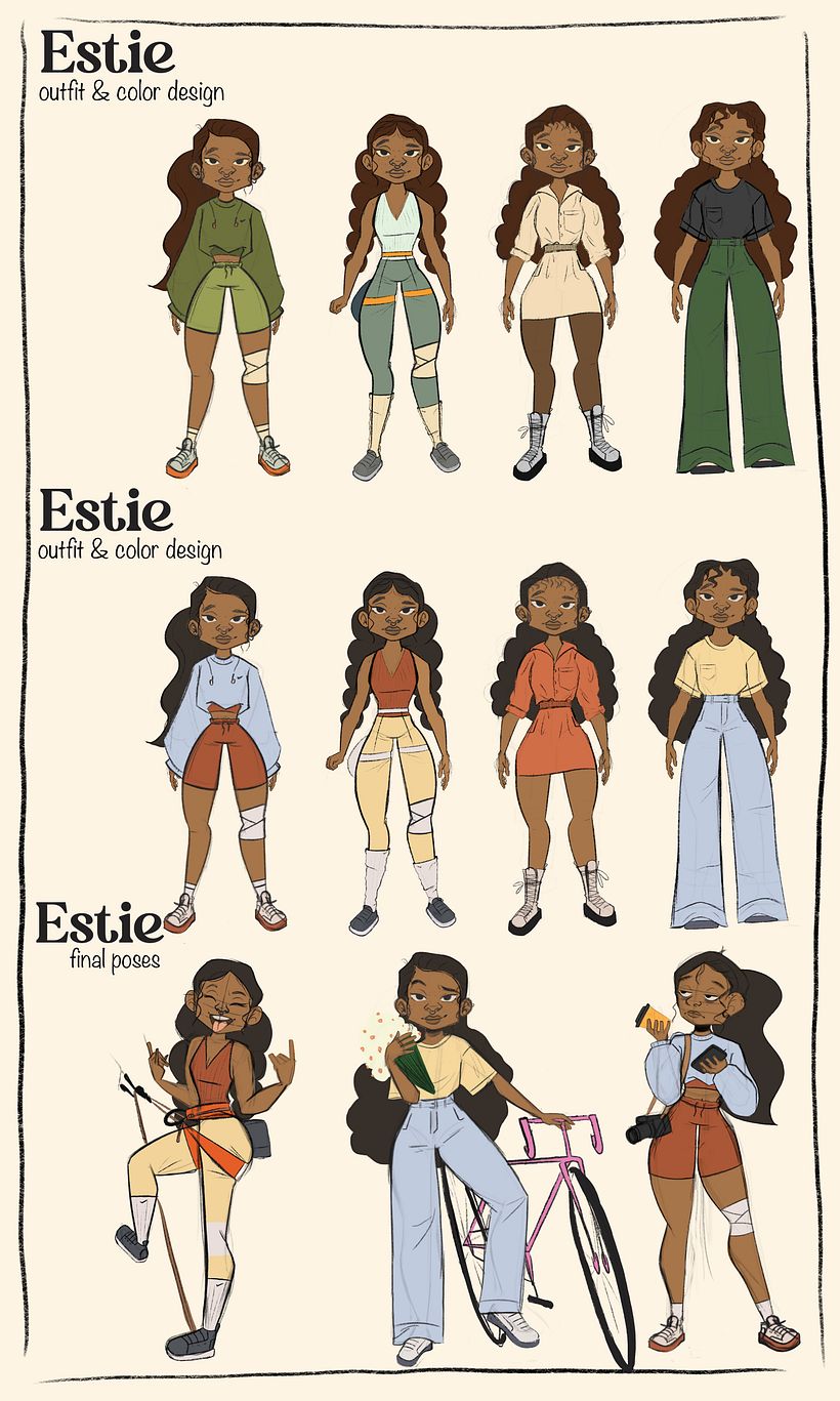 Mi Proyecto del curso: Dibujo de personajes llenos de personalidad 1