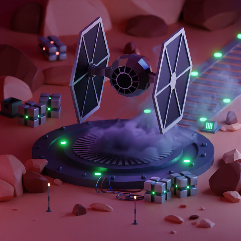 Star Wars Lowpoly 1